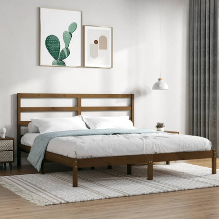 Giroletto Ambra in Legno Massello di Pino 200x200 cm