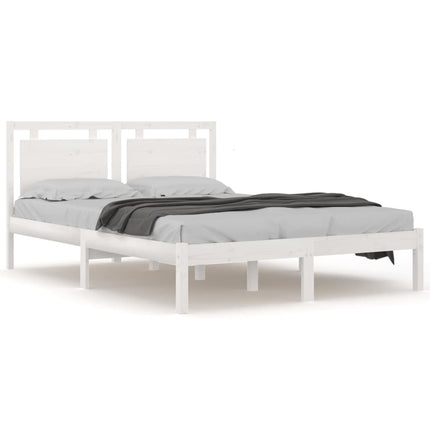 Giroletto Bianco in Legno Massello 180x200 cm Super King