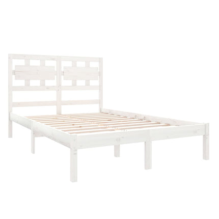 Giroletto Bianco in Legno Massello 140x190 cm