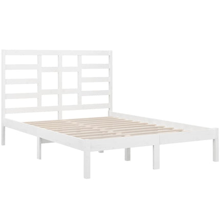 Giroletto Bianco in Legno Massello 140x190 cm