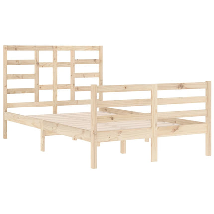 Giroletto senza Materasso Ambrato in Legno Massello 120x200 cm