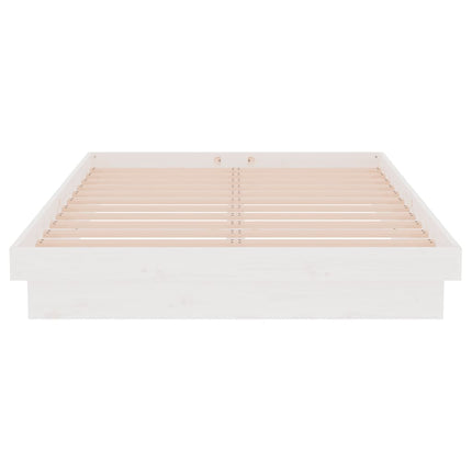 Giroletto Bianco in Legno Massello 120x190 cm Small Double