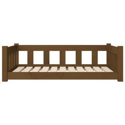 Cuccia per Cani Ambra 95,5x65,5x28 cm in Legno Massello di Pino