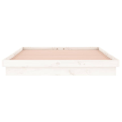 Giroletto LED Bianco 180x200cm Super King in Legno Massello