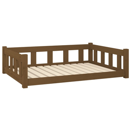 Cuccia per Cani Ambra 105,5x75,5x28cm in Legno Massello di Pino