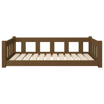 Cuccia per Cani Ambra 105,5x75,5x28cm in Legno Massello di Pino