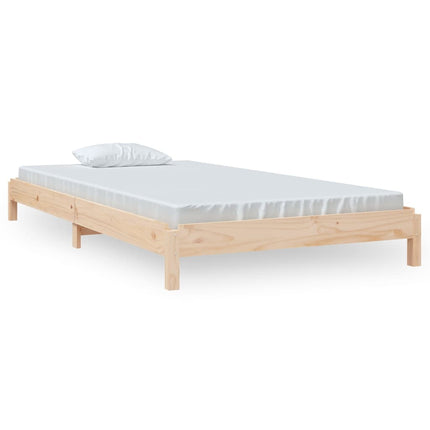 Letto Impilabile 90x200cm in Legno Massello di Pino