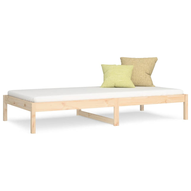 Dormeuse senza Materasso 80x200 cm in Legno Massello di Pino