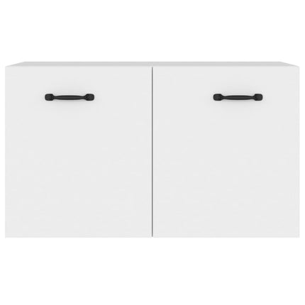 Armadietto a Muro Bianco 60x36,5x35 cm in Legno Multistrato