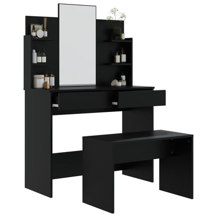 Set Toeletta Nero 96x40x142 cm