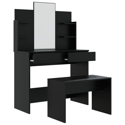Set Toeletta Nero 96x40x142 cm