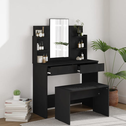 Set Toeletta Nero 96x40x142 cm