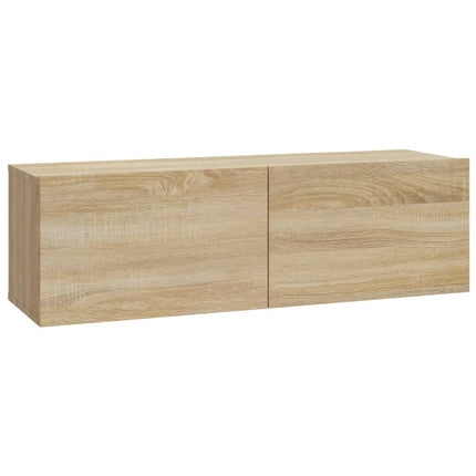 Set Mobili Porta TV 8pz Rovere Sonoma in Legno Multistrato