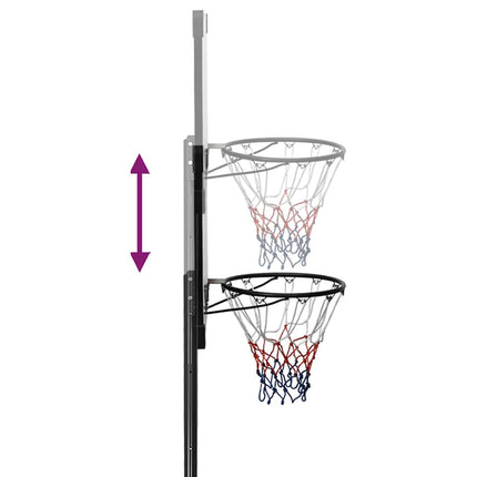 Supporto per Pallacanestro Trasparente 235-305 cm Policarbonato