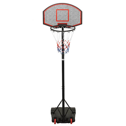 Supporto per Pallacanestro Nero 216-250 cm Polietilene