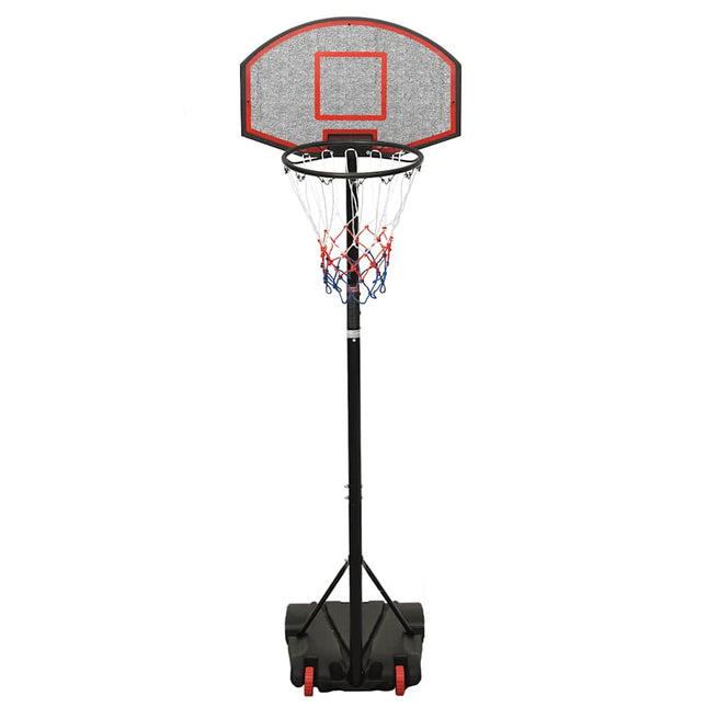 Supporto per Pallacanestro Nero 216-250 cm Polietilene