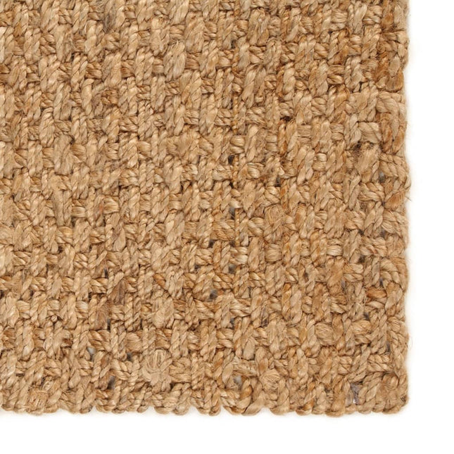 Tappeto Rettangolare Naturale 80x160 cm in Juta
