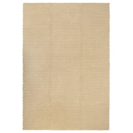 Tappeto Rettangolare Naturale 80x160 cm in Cotone