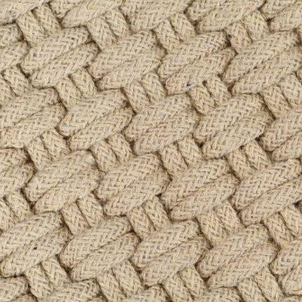 Tappeto Rettangolare Naturale 180x250 cm in Cotone