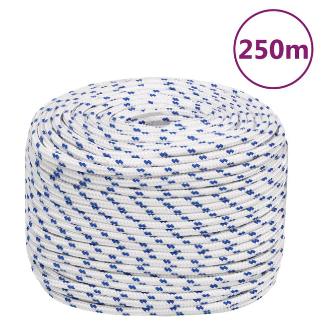 Corda per barca Bianca 8 mm 250 m in Polipropilene