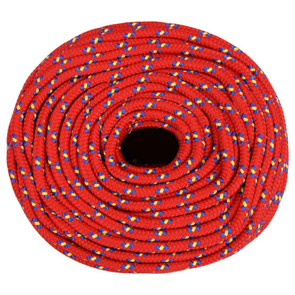 Corda per barca Rossa 8 mm 250 m in Polipropilene