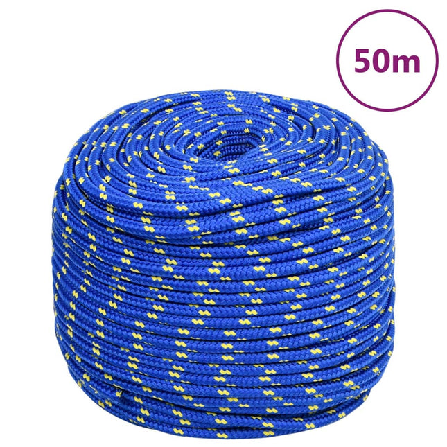 Corda per barca Blu 6 mm 50 m in Polipropilene