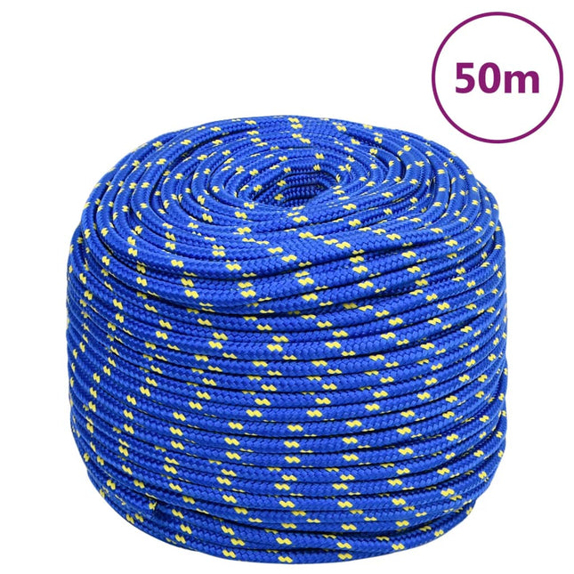 Corda per barca Blu 8 mm 50 m in Polipropilene