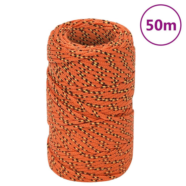Corda per barca Arancione 2 mm 50 m in Polipropilene