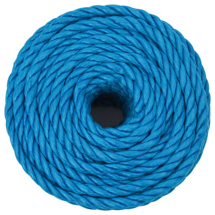 Corda da Lavoro Blu 24 mm 25 m in Polipropilene