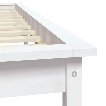 Giroletto Bianco 200x200 cm in Legno Massello di Pino