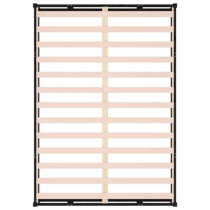 Giroletto Nero 200x200 cm in Legno Massello di Pino