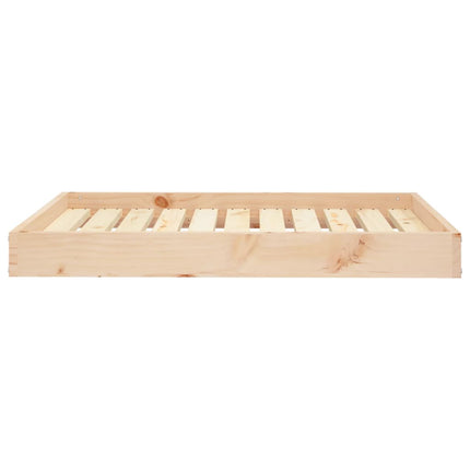 Cuccia per Cani 91,5x64x9 cm in Legno Massello di Pino