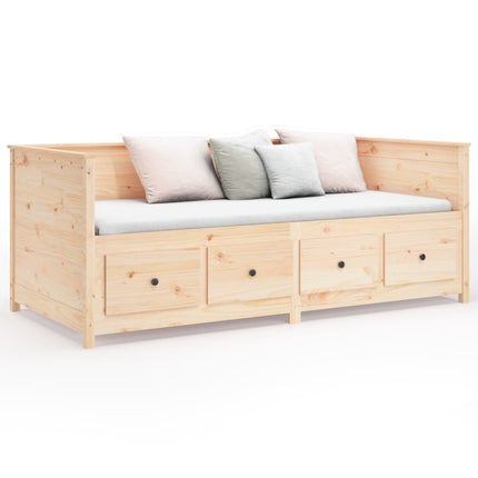 Dormeuse senza Materasso 80x200 cm in Legno Massello di Pino
