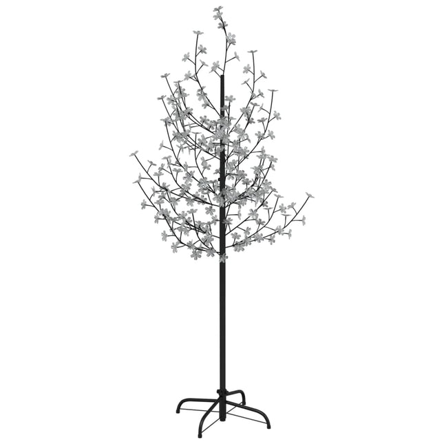 Albero di Ciliegio con 200 LED Bianco Caldo 180 cm