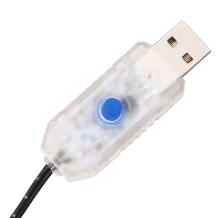 Palma con LED Bianco Caldo 72 LED 120 cm