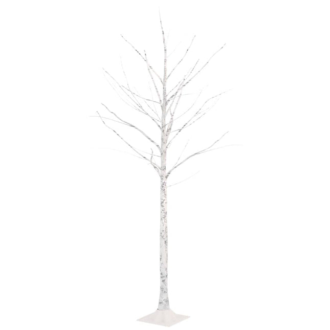 Betulla con LED Bianco Caldo 96 LED 180 cm