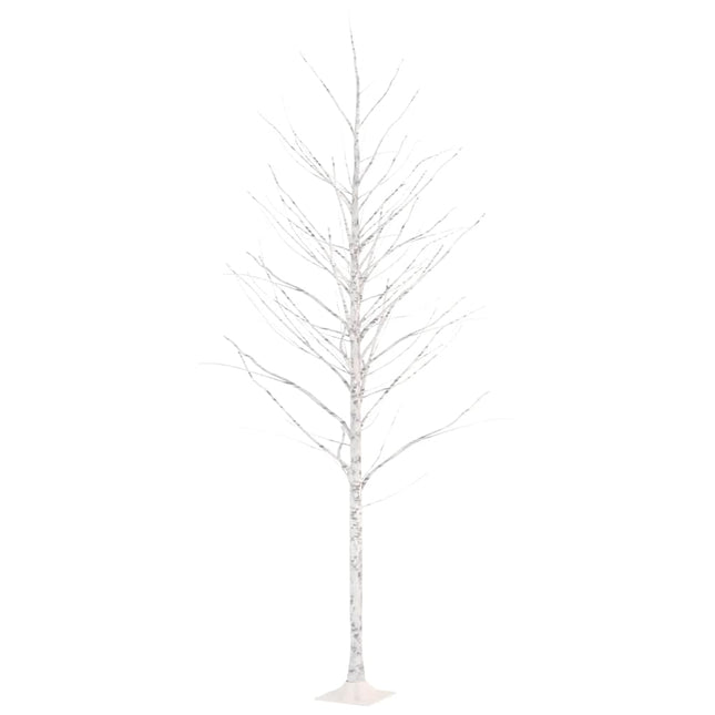 Betulla con LED Bianco Caldo 240 LED 300 cm