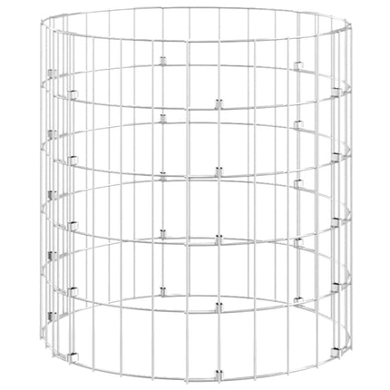 Compostiera da Giardino ÃƒÆ’Ã†â€™Ãƒâ€¹Ã…â€œ50x50 cm in Acciaio Zincato