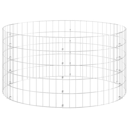 Compostiera da Giardino ÃƒÆ’Ã‹Å“100x50 cm in Acciaio Zincato