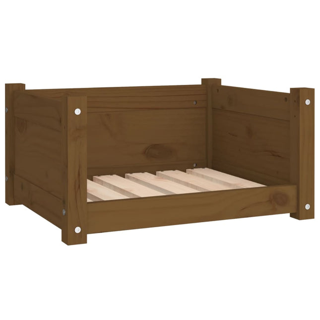 Cuccia per Cani Ambra 55,5x45,5x28 cm Legno Massello di Pino