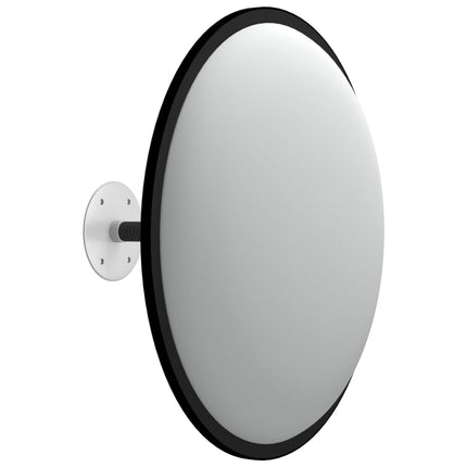 Specchio Convesso per Traffico Interno Nero ÃƒËœ40 cm in Acrilico