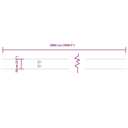 Bordure per Prato 50 pz 10x103 cm Flessibili in Acciaio Corten