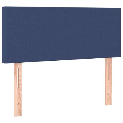 Testiera Blu 100x5x78/88 cm in Tessuto