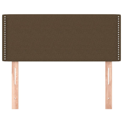 Testiera Marrone Scuro 100x5x78/88 cm in Tessuto