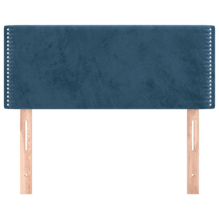 Testiera Blu Scuro 100x5x78/88 cm in Velluto