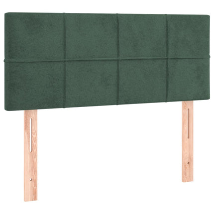 Testiera Verde Scuro 80x5x78/88 cm in Velluto