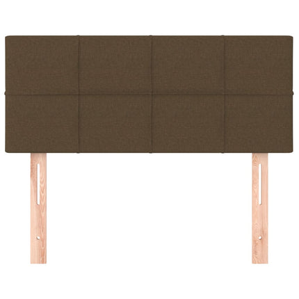 Testiera Marrone Scuro 100x5x78/88 cm in Tessuto