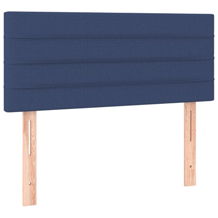 Testiera Blu 100x5x78/88 cm in Tessuto