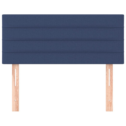Testiera Blu 100x5x78/88 cm in Tessuto