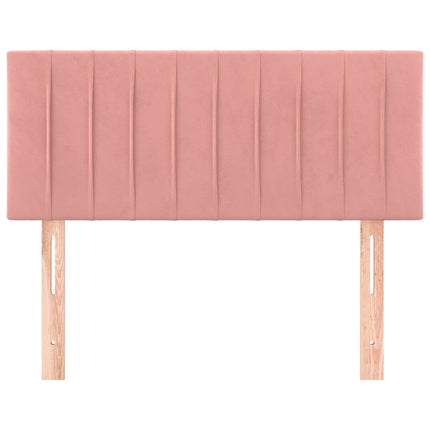 Testiera Rosa 90x5x78/88 cm in Tessuto